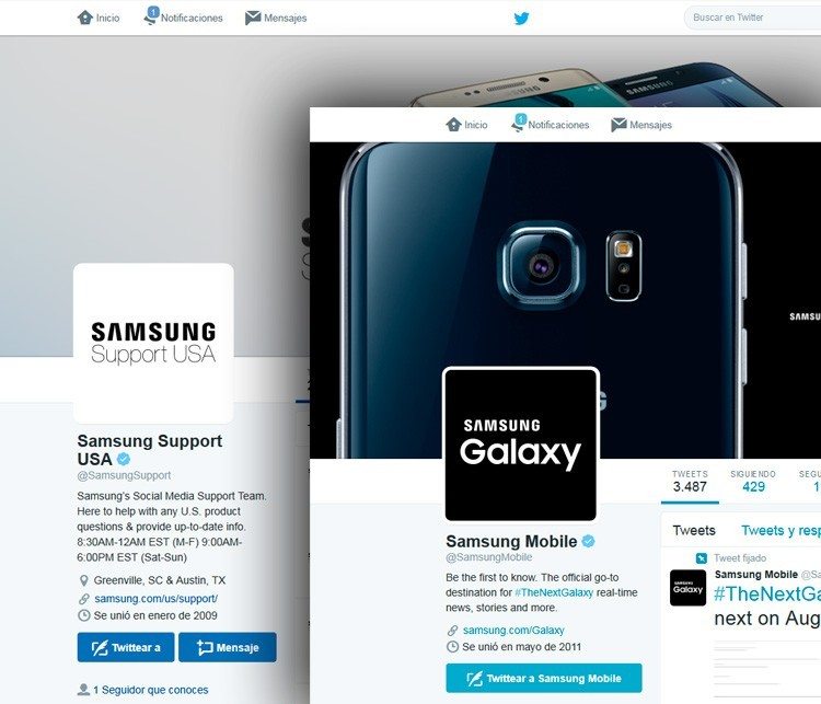 Samsung-Twitter-accounts 